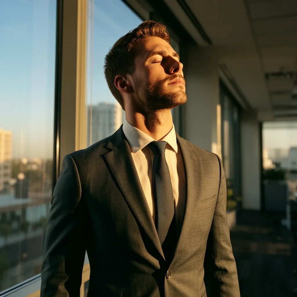 Modern vitality in an office setting
