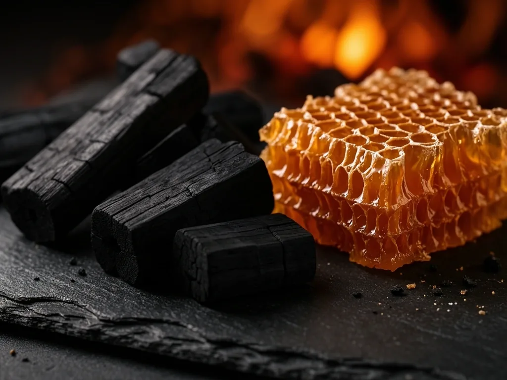 Representation of raw natural materials